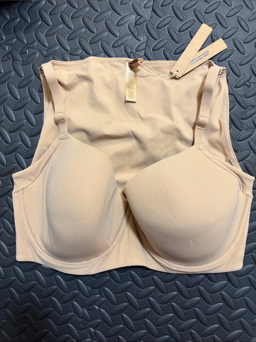 SKIMS Full Coverage Back Smoother Clay Bra NWT